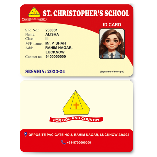 Double Sided Id Card
